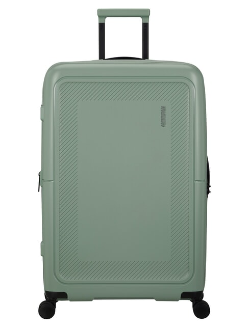 AMERICAN TOURISTER DASHPOP Carro grande y expandible verde iceberg - Trolley Rígidos