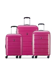 DELSEY BINALONG Juego de 3 carros: cabina+mediano, grande exp - Set Trolley