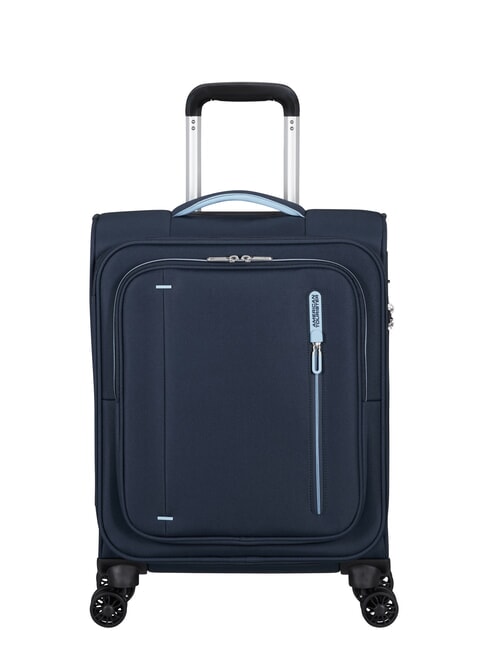 AMERICAN TOURISTER CLOUDRIDER Carro de equipaje de mano azul marino del cielo - Equipaje de mano