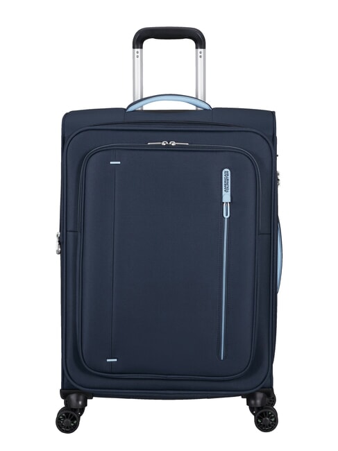 AMERICAN TOURISTER CLOUDRIDER Carro grande expandible azul marino del cielo - Trolley Semirrígidos