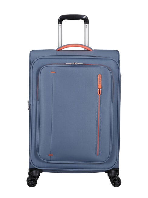 AMERICAN TOURISTER CLOUDRIDER Carro grande expandible piedra azul - Trolley Semirrígidos