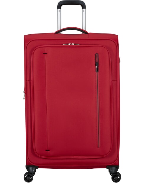 AMERICAN TOURISTER CLOUDRIDER Carro grande y expandible rojo astral - Trolley Semirrígidos
