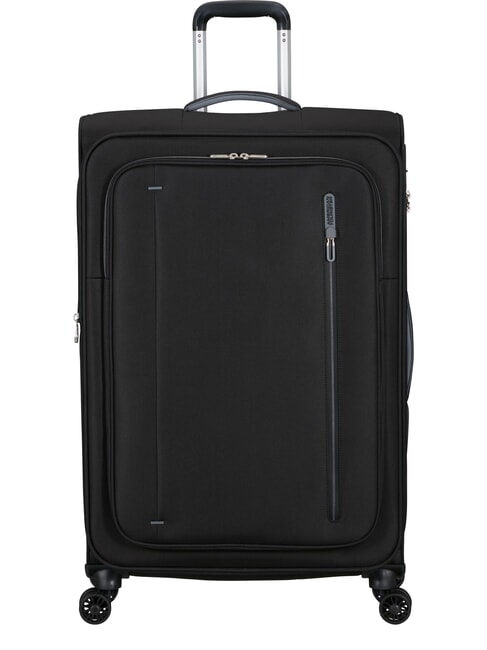 AMERICAN TOURISTER CLOUDRIDER Carro grande y expandible Jetblack - Trolley Semirrígidos