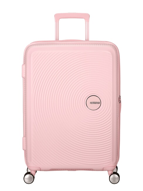 AMERICAN TOURISTER SOUNDBOX SPINNER Carro mediano, expandible rosa pastel - Trolley Rígidos