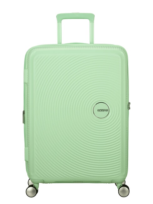 AMERICAN TOURISTER SOUNDBOX SPINNER Carro mediano, expandible verde pastel - Trolley Rígidos