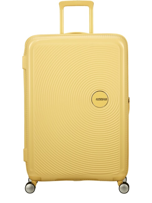 AMERICAN TOURISTER Maletas SOUNDBOX, medida grande, expandible amarillo pastel - Trolley Rígidos