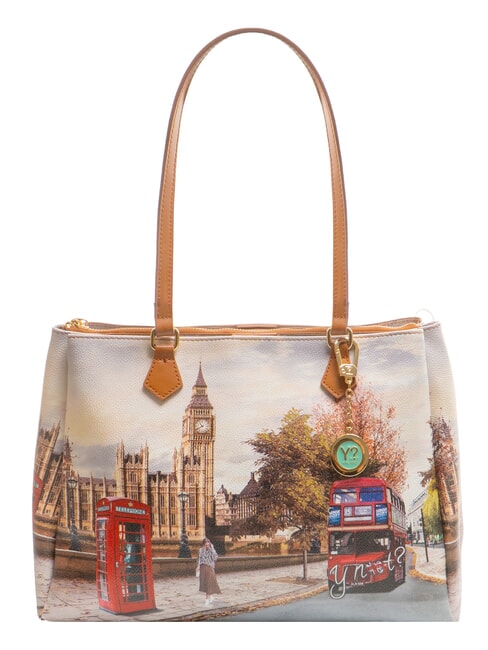 YNOT YESBAG Bolso de hombro estampado Calle Londres - Bolsos Mujer
