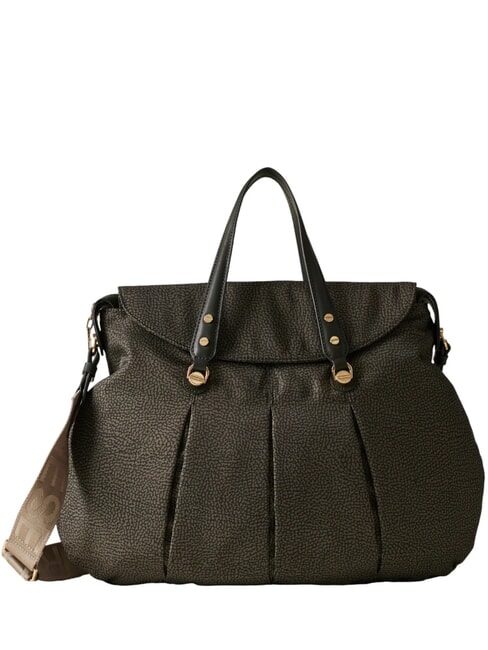 BORBONESE CROISSANT  Bolso de mano, con bandolera laurel - Bolsos Mujer