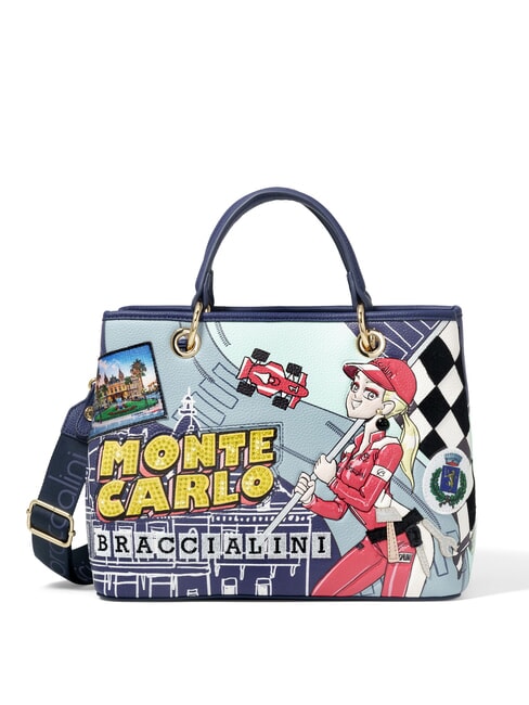 BRACCIALINI CARTOLINE Bolso MONTE CARLO multi - Bolsos Mujer