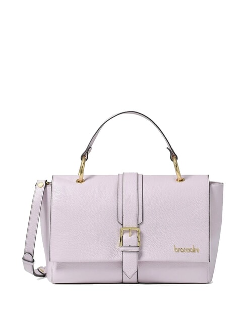 BRACCIALINI HELLEN Bolso de cuero tipo cartera lila - Bolsos Mujer