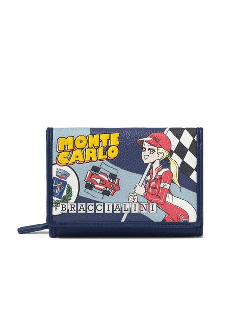 BRACCIALINI CARTOLINE Cartera mediana MONTE CARLO multi - Carteras Mujer