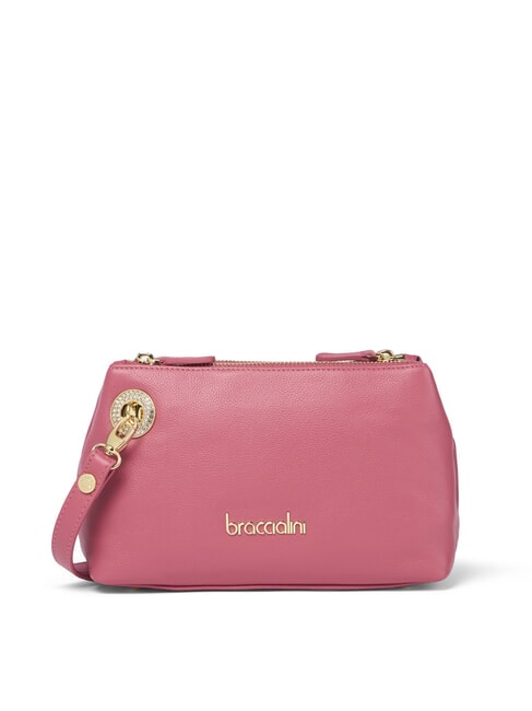 BRACCIALINI NORA Bolso bandolera pequeño de piel rojo - Bolsos Mujer