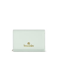 BRACCIALINI BASIC Cartera mediana de piel celestial - Carteras Mujer - 1