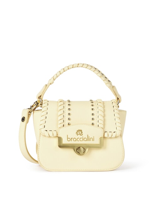 BRACCIALINI RIBBON Mini bolso con bandolera amarillo - Bolsos Mujer