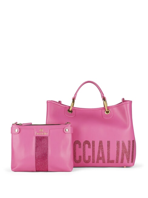 BRACCIALINI BETH SPECIAL Bolso grande con clutch fucsia - Bolsos Mujer