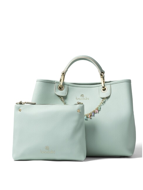 BRACCIALINI BETH Bolso de mano con bolsa extraíble celestial - Bolsos Mujer