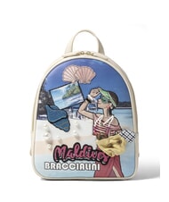 BRACCIALINI CARTOLINE Mochila redonda MALDIVAS - Bolsos Mujer