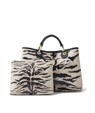 BRACCIALINI BETH PRINT Bolso grande con clutch tigre - Bolsos Mujer - 1