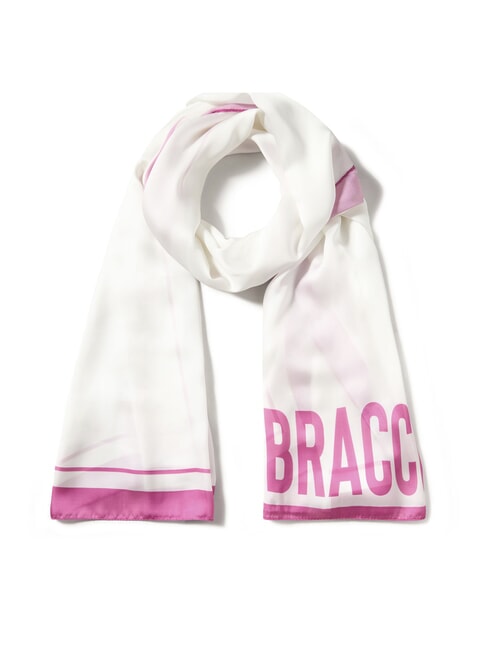 BRACCIALINI FOULARD Impresión de logotipo fucsia - Bufandas