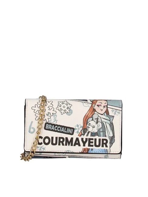 BRACCIALINI CARTOLINE Bolsa con mosquetón multi - Carteras de mano & Neceser