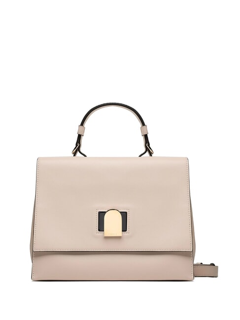 FURLA EMMA Bolso de mano, con bandolera, en piel bailarina - Bolsos Mujer