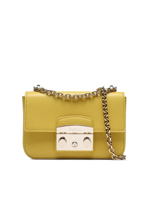 FURLA METROPOLIS MINI Minibolso de hombro Miel - Bolsos Mujer