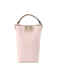 FURLA 1927 Mini bolso de cuero tipo cubo - Bolsos Mujer
