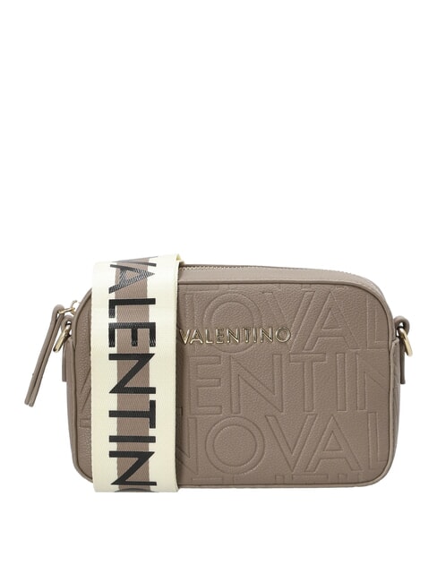 MARIO VALENTINO PANSY Bolsa para cámara con dos correas para el hombro gris pardo - Bolsos Mujer