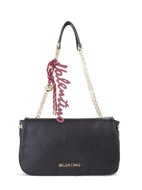 MARIO VALENTINO WINTER RE Bolso de hombro convertible con charms negro - Bolsos Mujer
