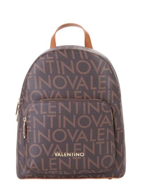 MARIO VALENTINO REGINA RE Mochila con estampado de logotipo por toda la prenda oscuro/natural - Bolsos Mujer
