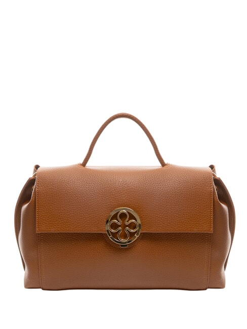 V73 FEDERICA Bolso grande con bandolera cuero - Bolsos Mujer