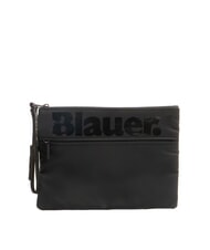 BLAUER SPLASH Bolso de mano con logo brillante NEGRO - Fundas para tablet & Organizer - 1
