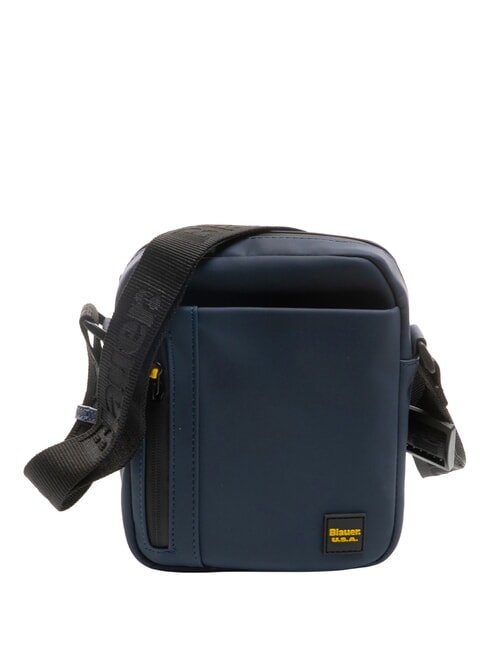 BLAUER RUBBER Bolsa pequeña de goma AZUL - Bandoleras Hombre