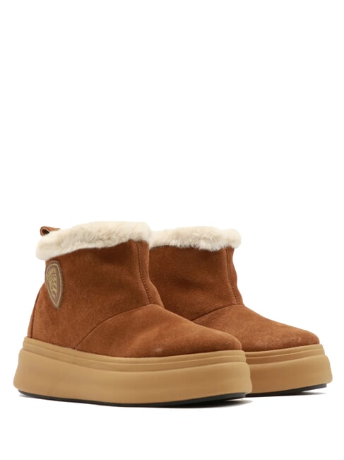 BLAUER EMERY botas de nieve coñac - Zapatos Mujer