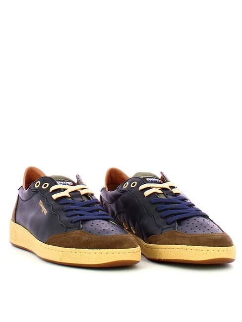 BLAUER MURRAY Zapatillas bajas marrón/azul marino - Zapatos Hombre