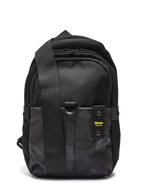 BLAUER PAK Bolso maxi NEGRO - Bandoleras Hombre