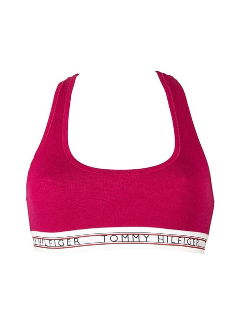 TOMMY HILFIGER TH sujetador deportivo vino italiano - Ropa interior femenina