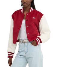 TOMMY HILFIGER TH JEANS Chaqueta corta de mezcla de lana - Chaquetas de mujer