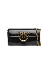 PINKO LOVE ONE Mini bolso de hombro brillante - Bolsos Mujer