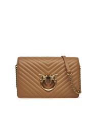 PINKO LOVE CLICK CLASSIC Bolso bandolera de napa acolchada - Bolsos Mujer