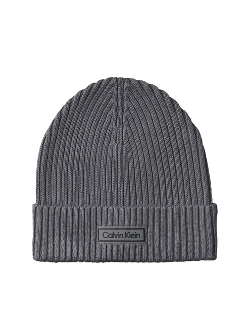 CALVIN KLEIN PATCH CHUNKY RIB  Tapa Puerta de Hierro - Sombreros