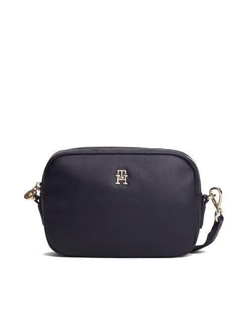 TOMMY HILFIGER POPETTE SOFT Bolso bandolera para cámara azul espacial / negro - Bolsos Mujer