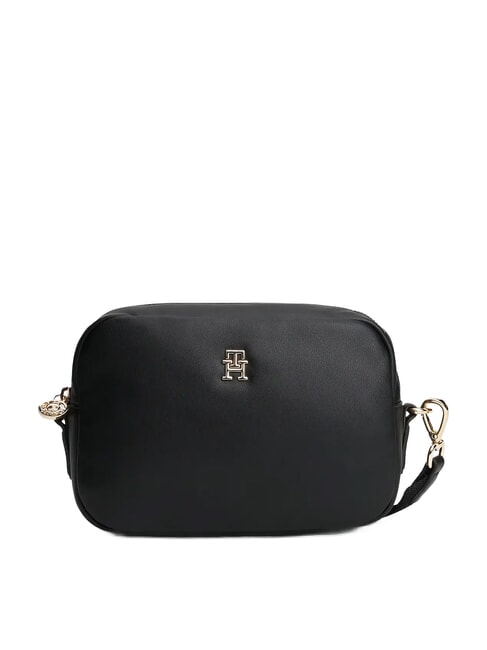 TOMMY HILFIGER POPETTE SOFT Bolso bandolera para cámara negro - Bolsos Mujer