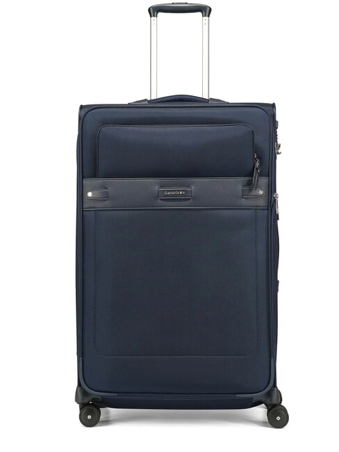 SAMSONITE BEAUHAVEN  Carro grande y expandible DARKBLUE - Trolley Semirrígidos