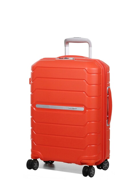 SAMSONITE Trolley Línea FLUX, equipaje de mano rojo mandarina - Equipaje de mano