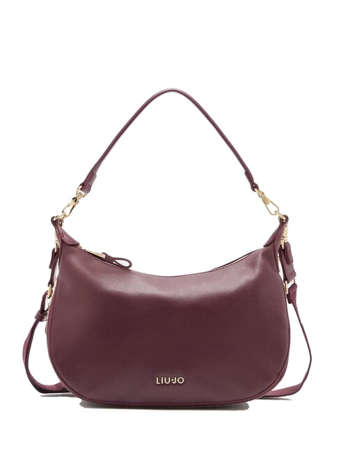LIUJO KALISKA Bolso hobo con bandolera vino tinto - Bolsos Mujer