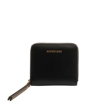 BORBONESE BIRDIE Cartera pequeña de cuero con cremallera - Carteras Mujer