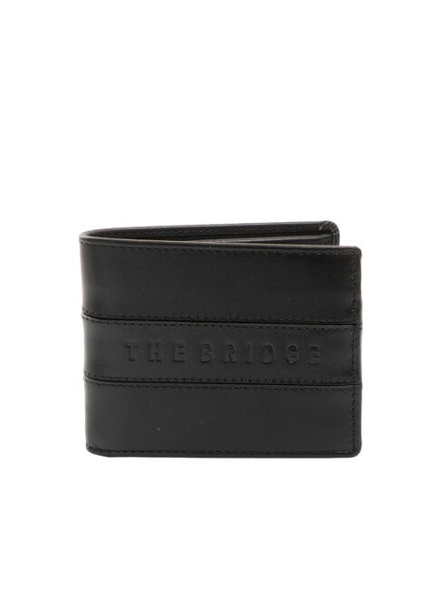 THE BRIDGE VACCHERECCIA Cartera con solapa, en piel negro - Carteras Hombre