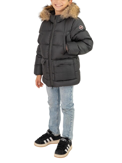 COLMAR E-CONCRETE KIDS Chaqueta de plumas con capucha negro vulcano - Chaquetas de bebé