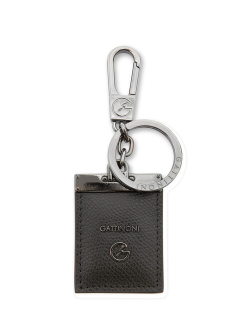 GATTINONI PLANETARIUM llavero de cuero NEGRO - Llaveros